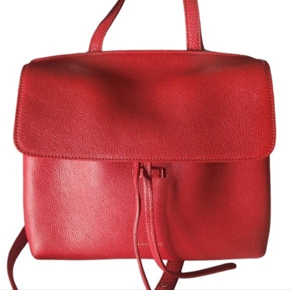 Mansur Gavriel Lady Mini Soft Leather Messenger Bag - Picture 12 of 12